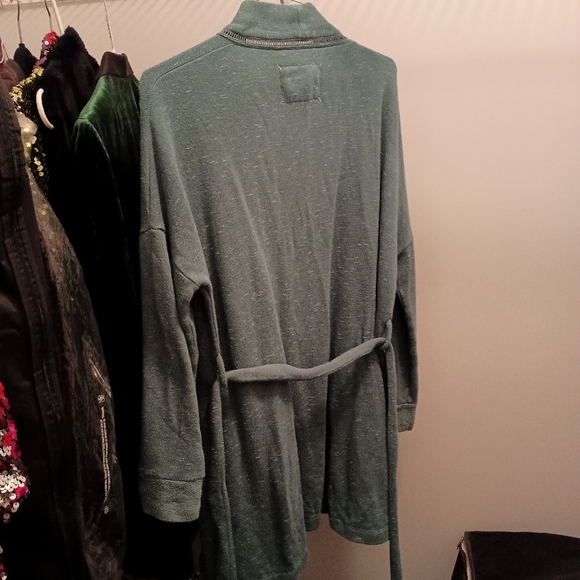 Anthropologie Vintage Saturday Sunday Robe Size M/L - Picture 3 of 12